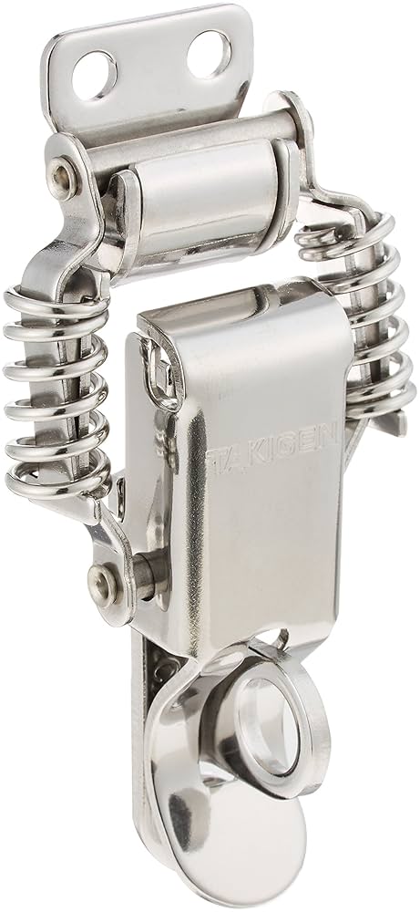 Amazon | タキゲン 鍵穴付キャッチクリップ C-1152 | 留め金